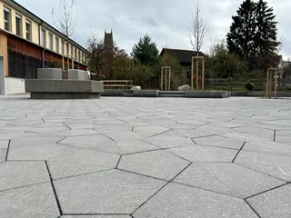 5-Eck Pflasterplatte