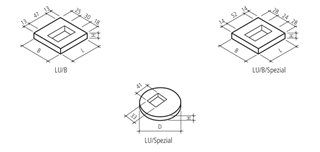 Schachtrahmen Typ LU