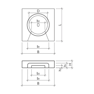 Schachtabdeckung mit Einlauf Kanton Waadt
