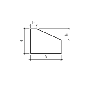 Inselrandsteine mit Vorsatz