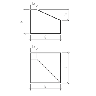 Inselecksteine mit Vorsatz