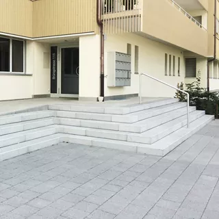 PARCO<sup>®</sup> Blockstufen gefast abgerieben