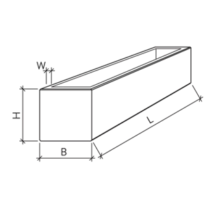 PARCO<sup>®</sup> Pflanzentröge rechteckig gestrahlt