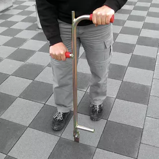 Richteisen für Pflaster- und Verbundsteine