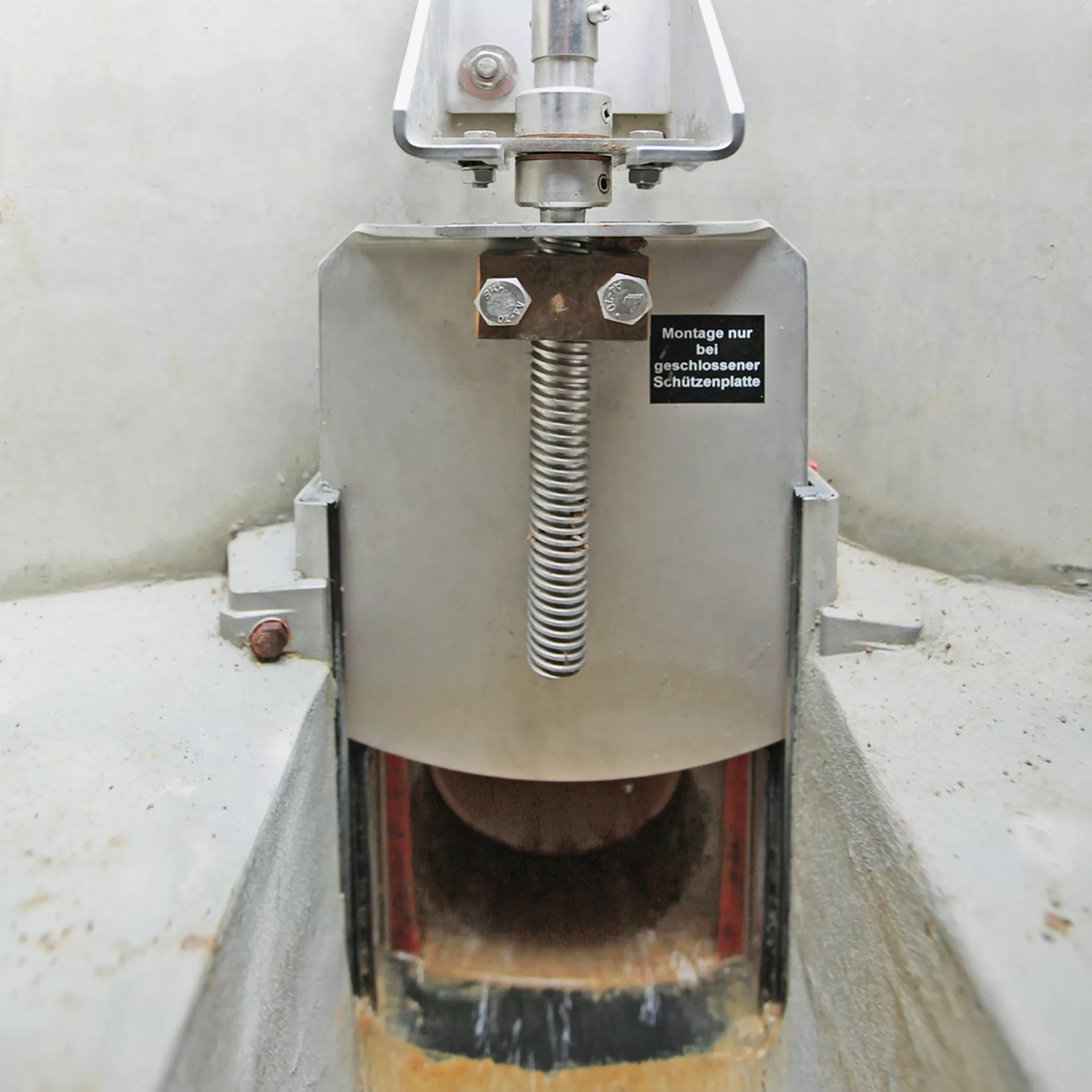 Bearbeitungszuschläge WEY<sup>®</sup> Rinnenschütz