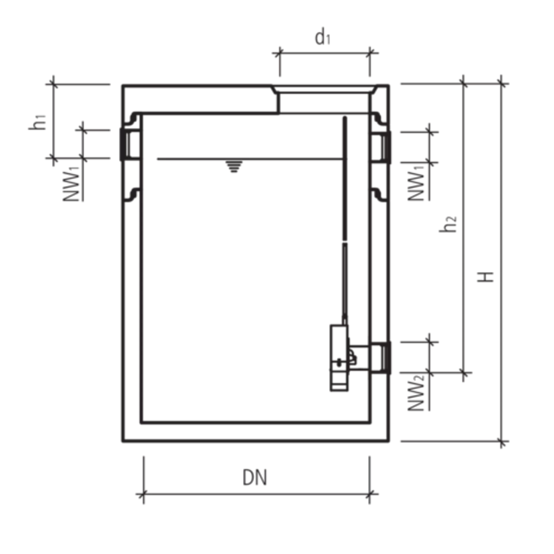 friwa<sup>®</sup>-rec Abflussregler-Wirbeldrossel für Regenw