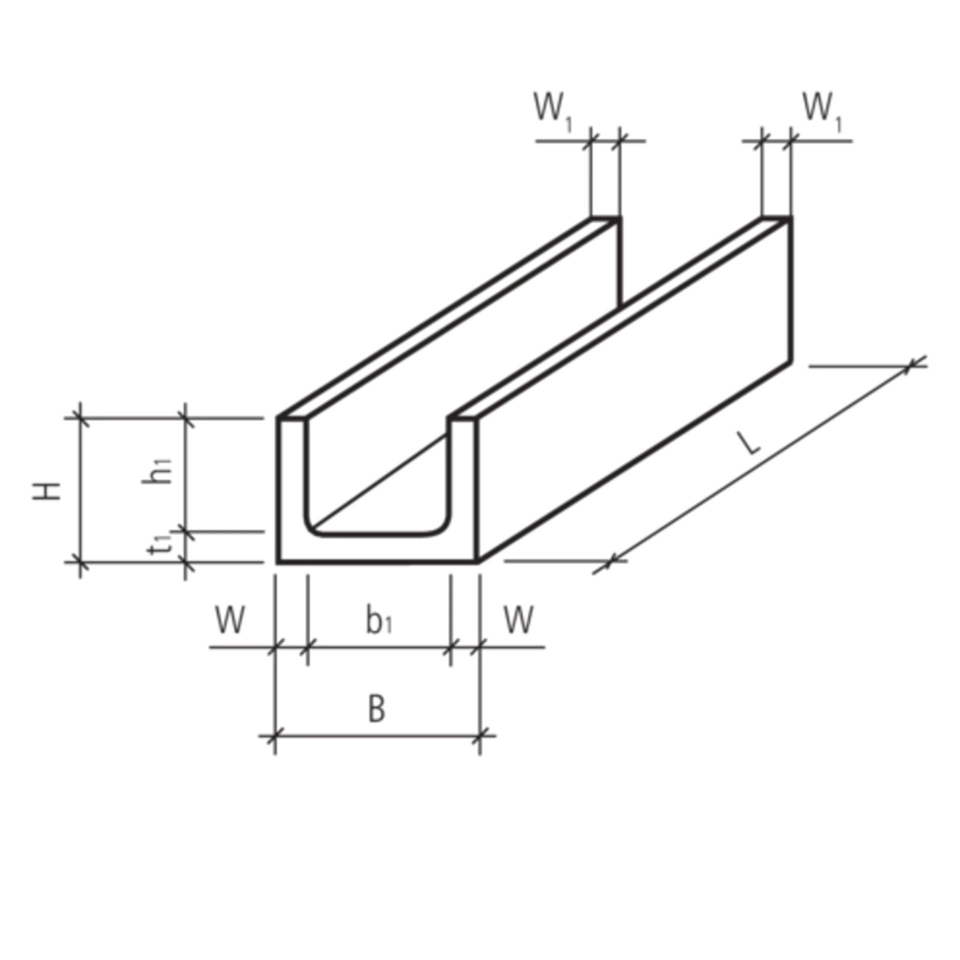 Werkleitungskanalunterteile
