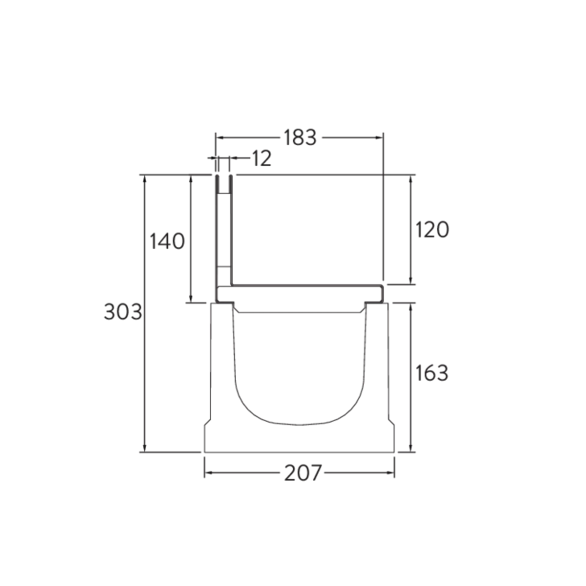 BIRCO Rinnen, Schlitz- und Spülkastenaufsätze 1.5 mm NW 150