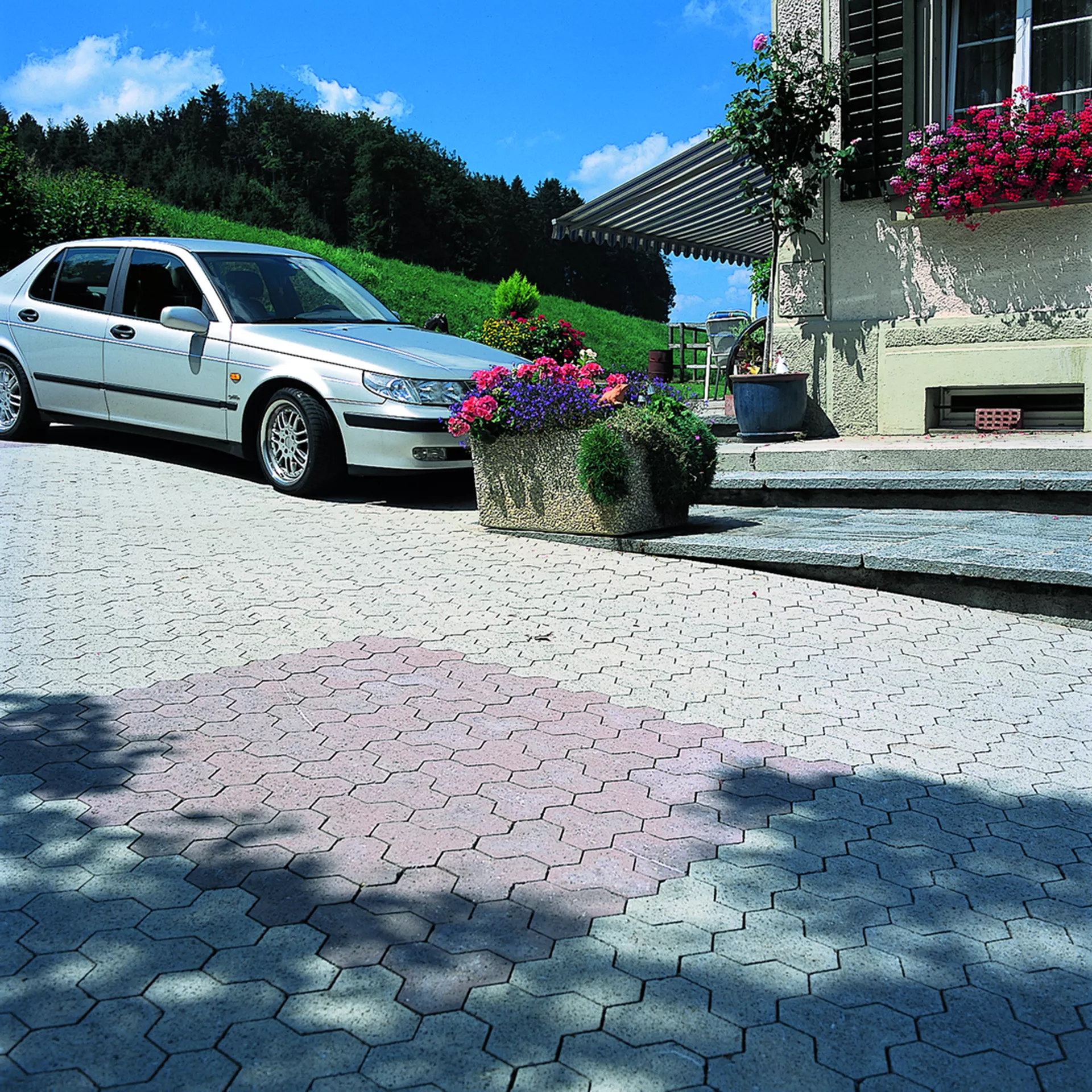 SIX SILENTA Verbundsteine vollkantig