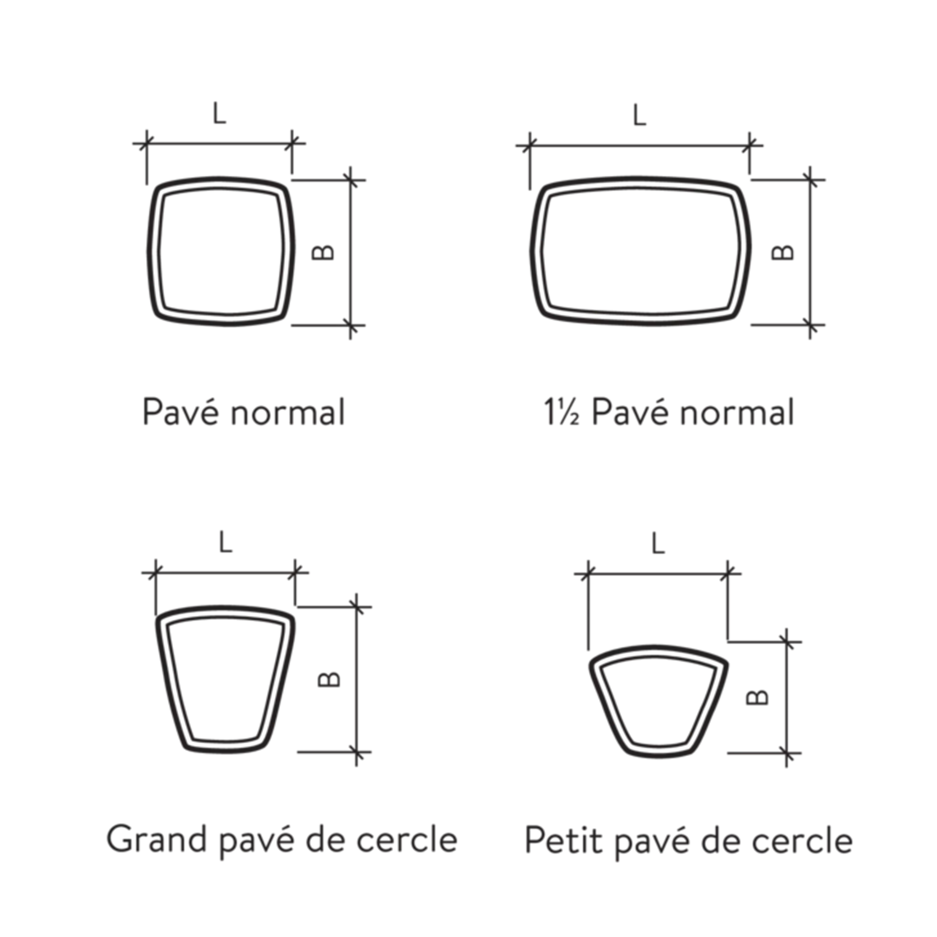 PIAZZA Pflastersteine gefast