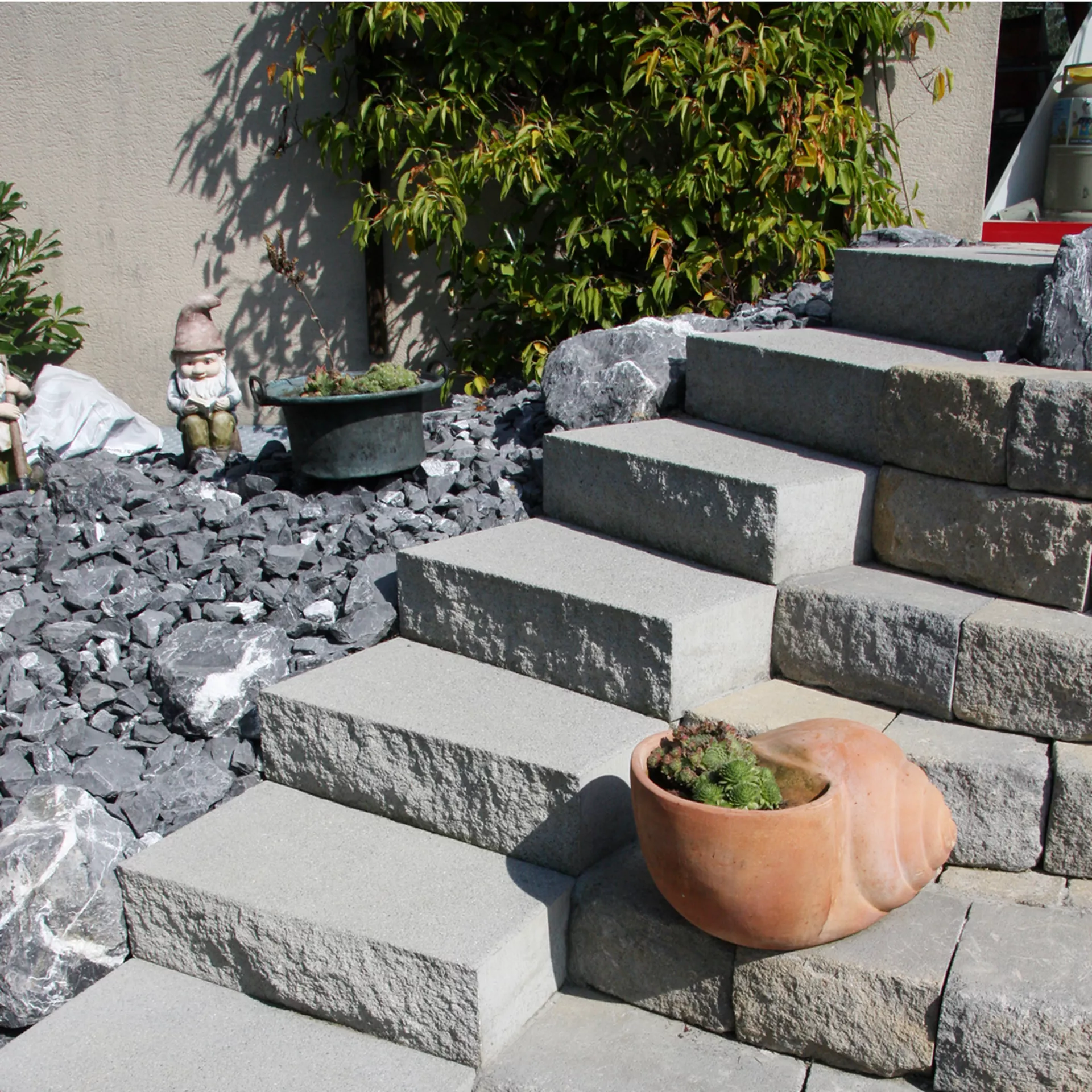 SANTURO<sup>®</sup> Blockstufen gefast gestrahlt