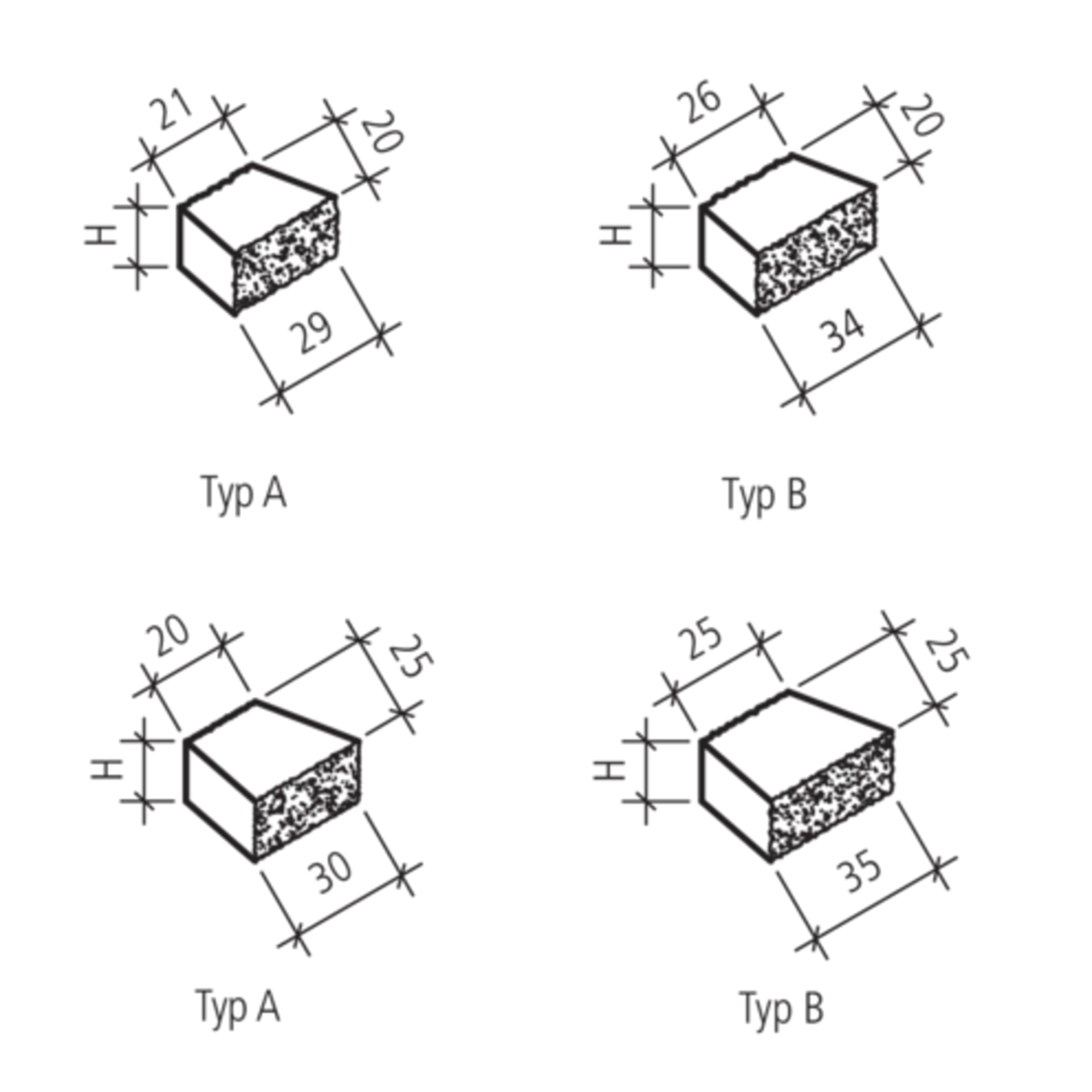SANTURO<sup>®</sup> Keilmauersteine