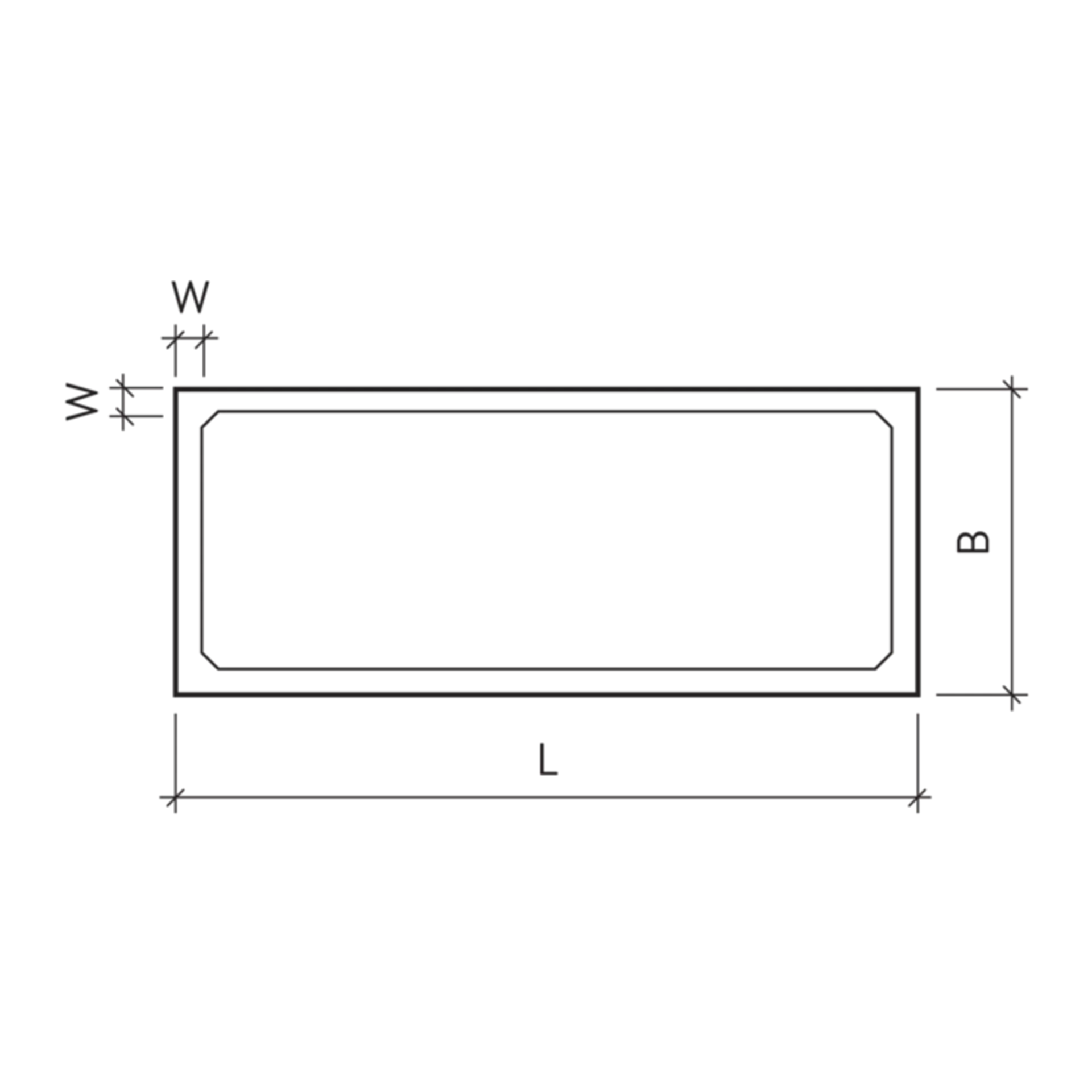 FERRO CONCRETE<sup>®</sup> Pflanzentröge rechteckig glatt