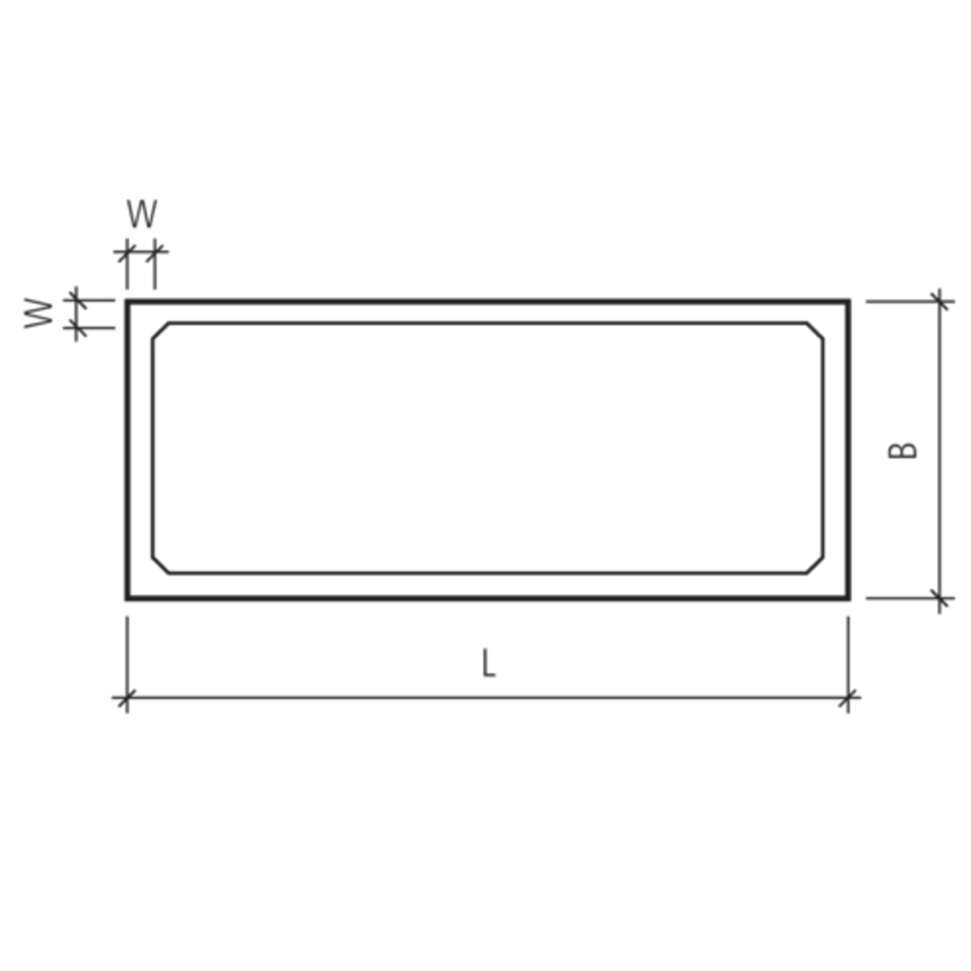 RESIDENZA<sup>®</sup> Pflanzentröge rechteckig