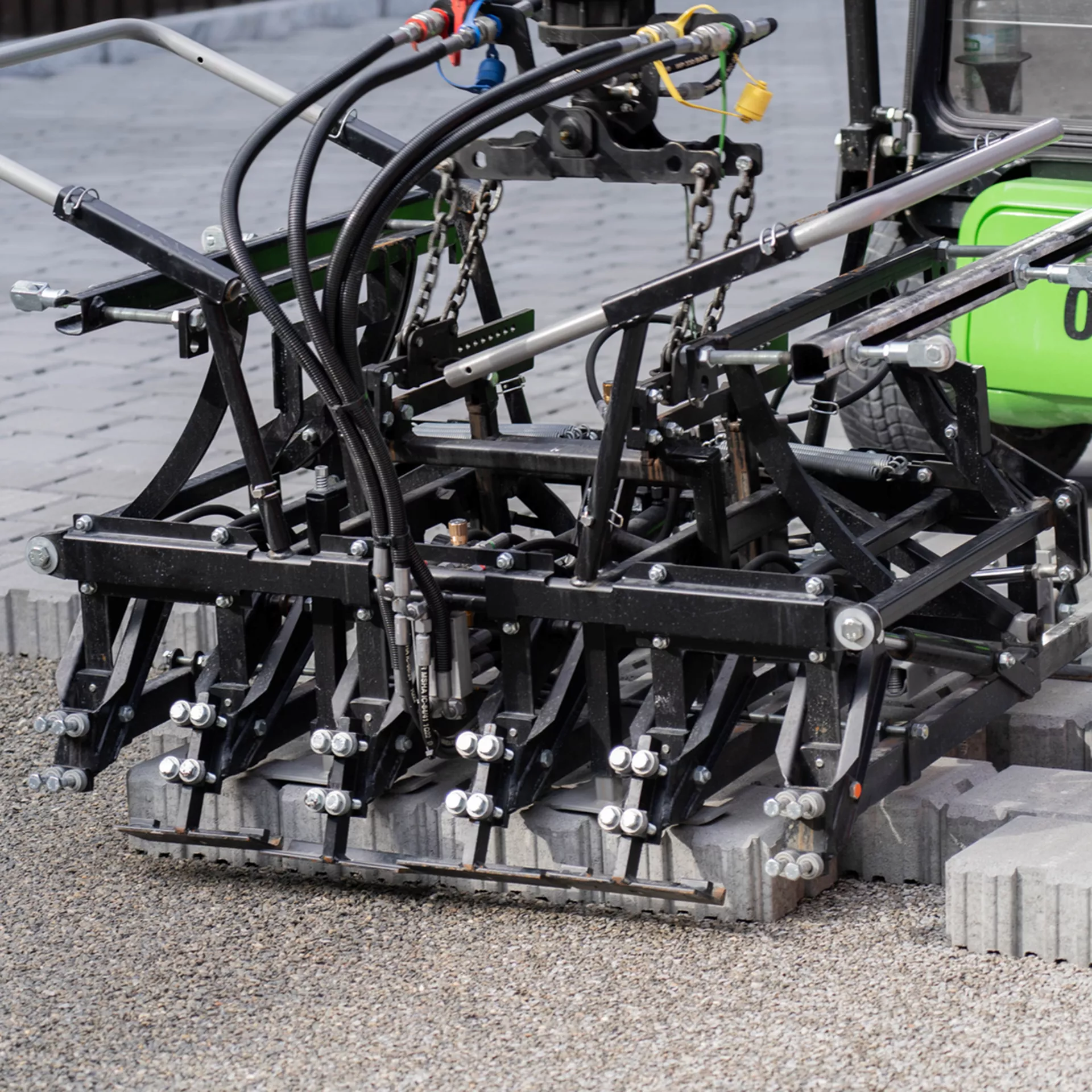 Verlegemaschinen für Verbund- und Pflastersteine