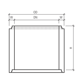 CENTUB® Schachtringe unbewehrt rund