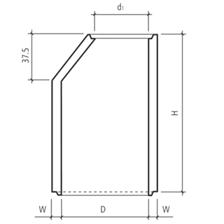 RIKO<sup>®</sup> Schachtring mit Konus