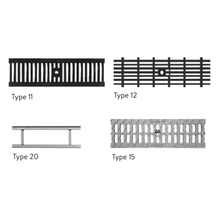 BIRCOlight<sup>®</sup> Rinnen NW 100 AS Abdeckungen