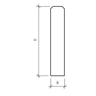 Stellplatten gegossen