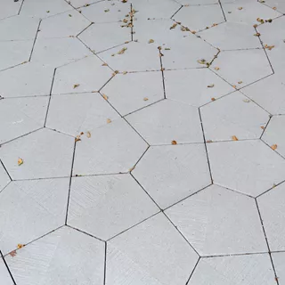 5-Eck Pflasterplatte