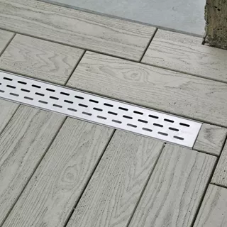 TERRA NOVA Gartenplatten mit Holzstruktur