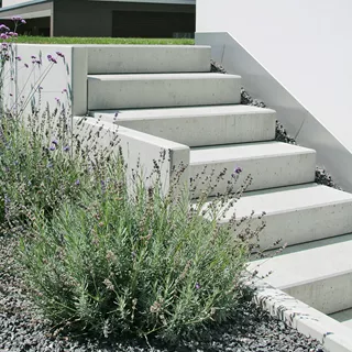 PARCO<sup>®</sup> Blockstufen gefast abgerieben