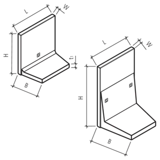 ROZTEC<sup>®</sup> MIDI Winkelplatten gestrahlt