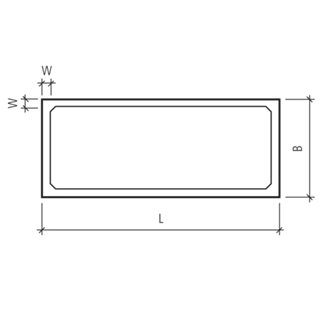 RESIDENZA<sup>®</sup> Brunnentröge rechteckig
